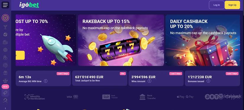 IgoBet Sportwedden en Esports platform